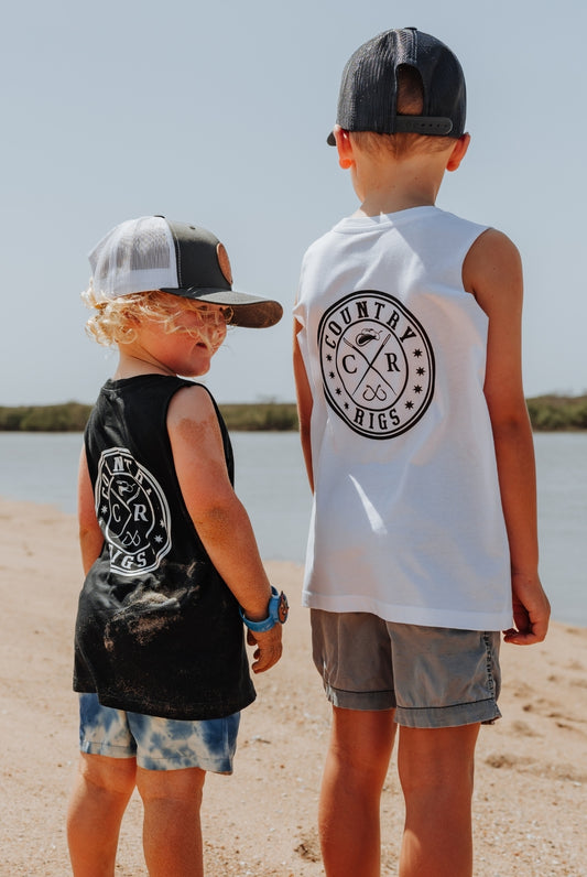 Kids Country Rigs Singlet